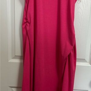 Vibrant Pink Sleeveless Dress